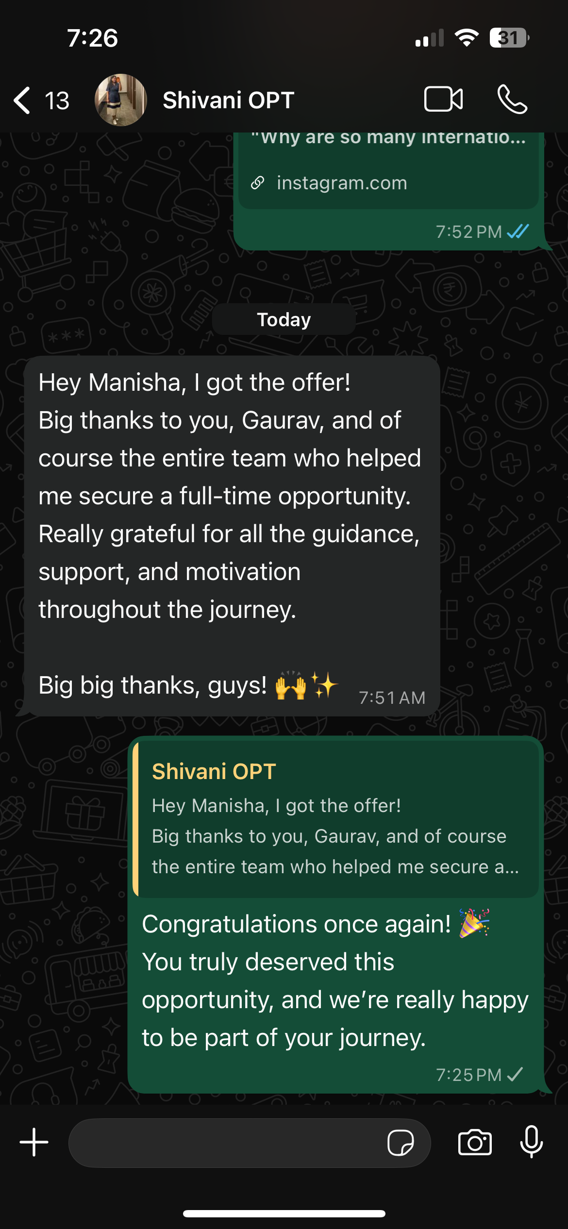 Success story 1